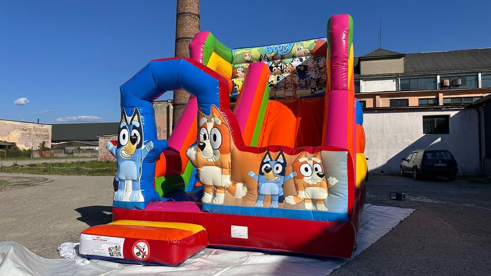 Tobogan topogan gonflabil petreceri