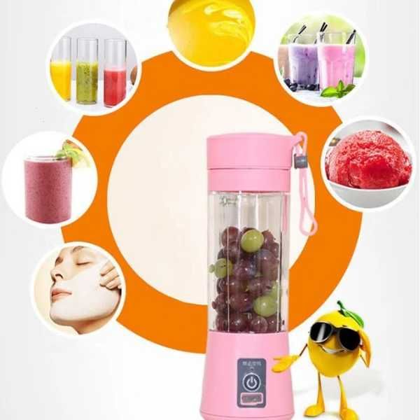Електрически безжичен блендер,чопър чаша за сок,смути,шейк