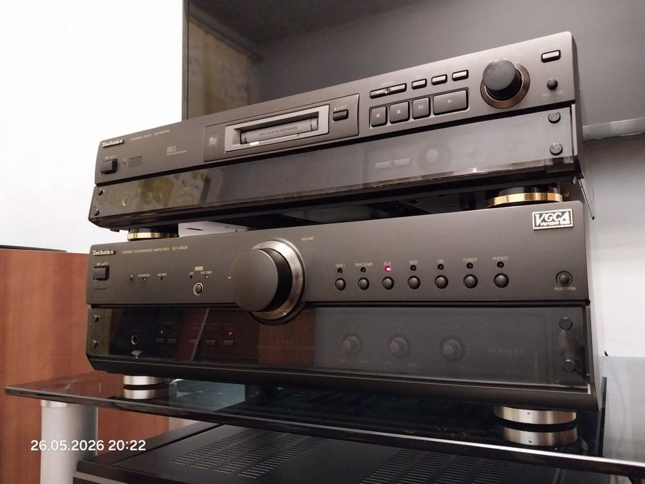 Technics Hi-Fi усилитель MD проигрыватель