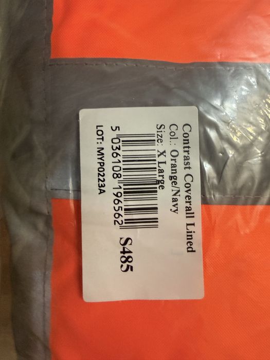 S485 - Combinezon HiVis Contrast - Captusit