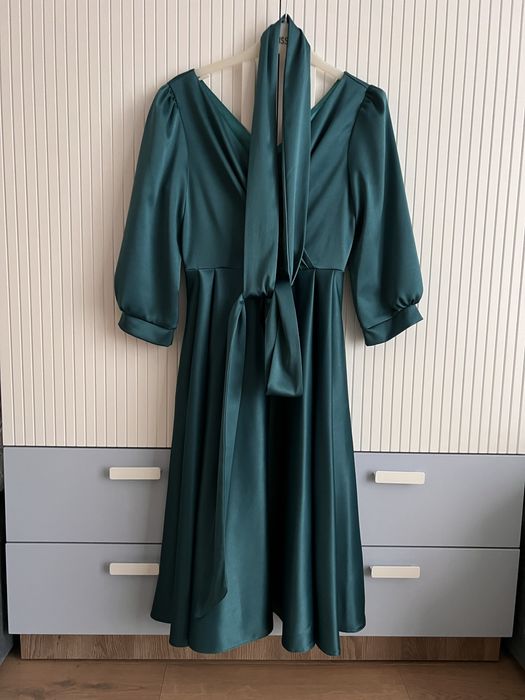 Rochie eleganta verde