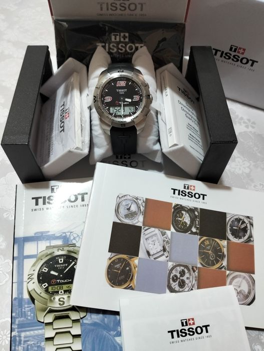 TISSOT T TOUCH оригинальные часы,полное информацию можно найти на Ютуб