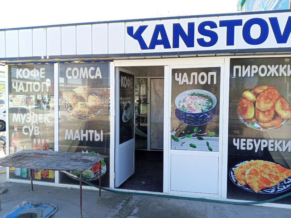 Ko‘chma do‘kon sotiladi 6 ga 3 razmeri