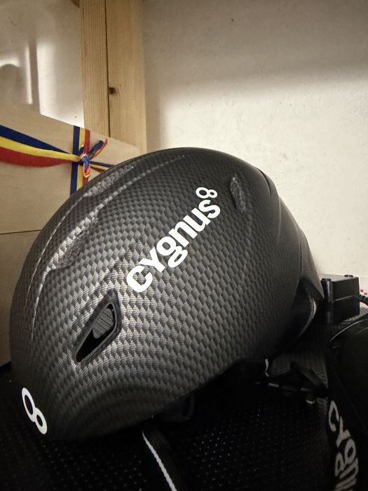 Casca cygnus ski+ ochelari