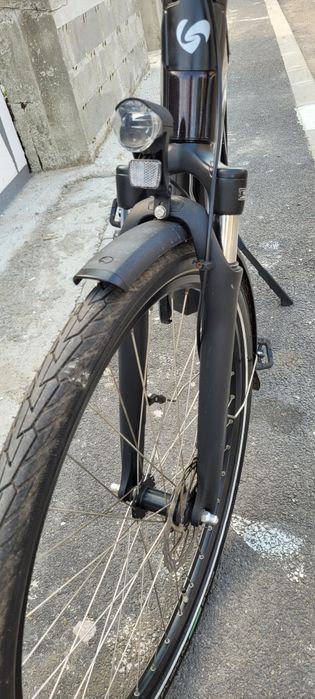 Bicicletă Electrică Premium Sparta c-Grid (Motor Central Bosch, Frâne Hidraulice) baterie powertube 500
