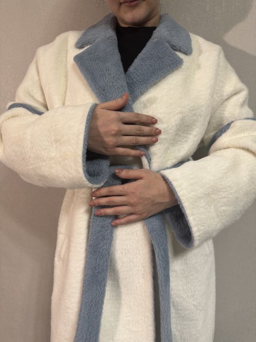 Пальто из шерсти Альпака