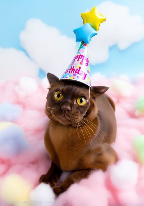 Кот Бурма для вязки