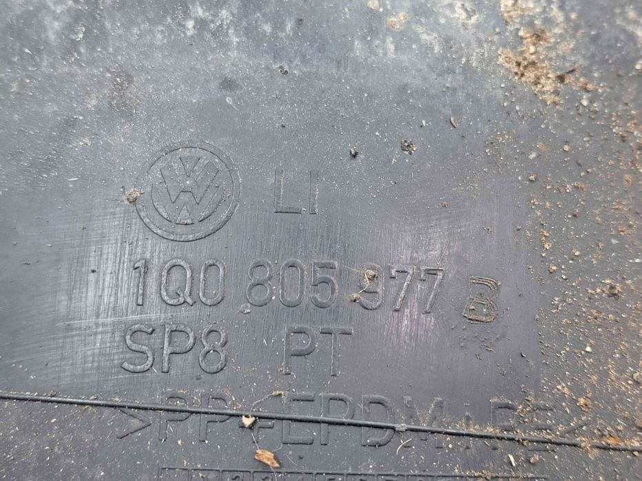 Carenaj roata stanga fata Volkswagen Eos (1F7, 1F8) [Fabr 2006-2015] 1