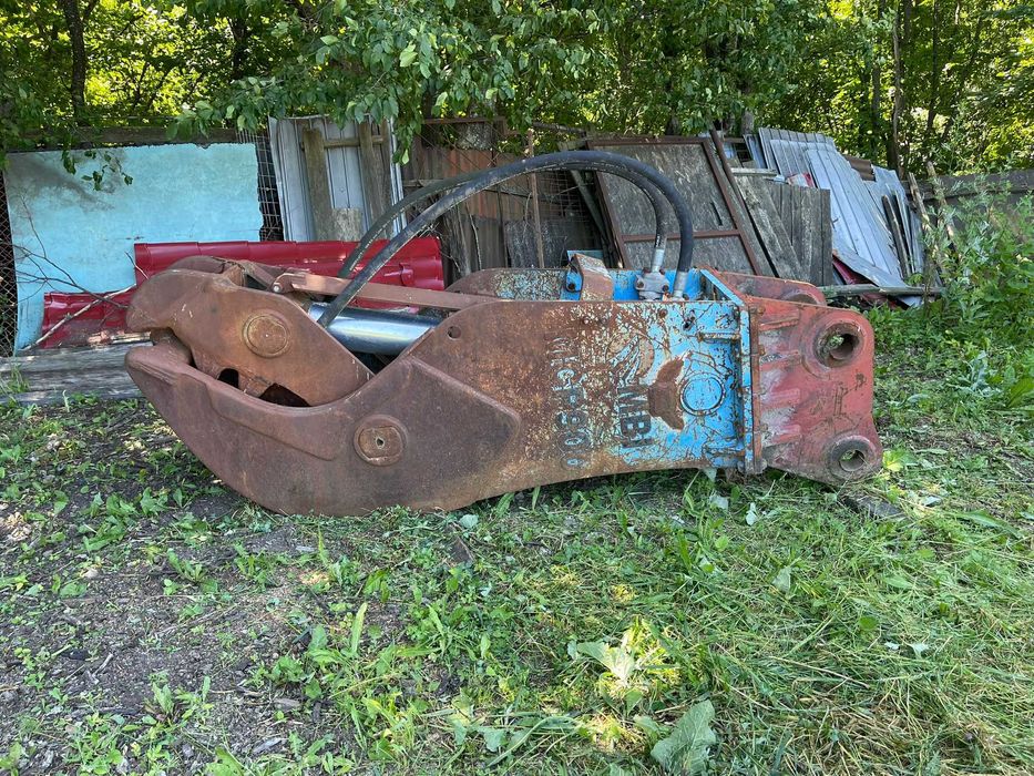 Foarfeca hidraulica demolare pulverizator beton excavator