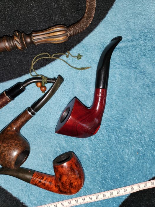 colectie 6 pipe ,pipa ,lemn exotic in iasi