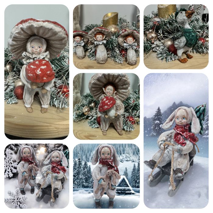 Продам ёлочные игрушки ручной работы