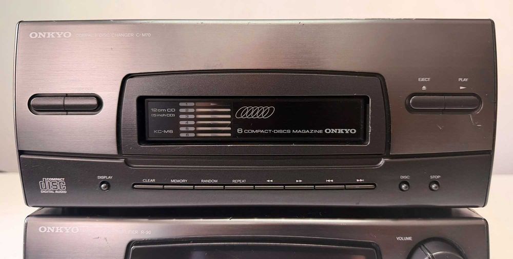 Amplificator Onkyo Premium R-30 Tuner Amplifier & C-M70 CD Changer – Pachet Rar