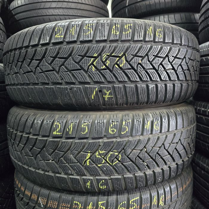 2x 215/65/16 M+S  DUNLOP Stare excelentă