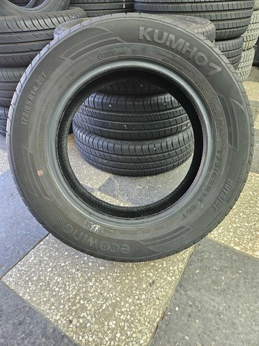 4бр 175/65/14 KUMHO 7мм грайфер дот:4124 безплатен монтаж