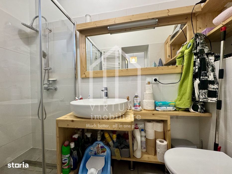 Apartament la casa cu 3 camere, 72mp utili + pivnita si magazie (30mp)