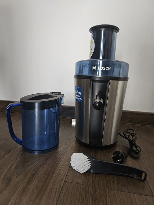 Сокоизстисквачка BOSCH VitaJuice 3, 700 W, Синьо, сребърно