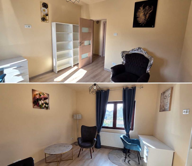 Inchiriez – apartament 3 camere/spațiu comercial cu mansardă și parcare, Valea Adâncă, str. Bazei nr. 14