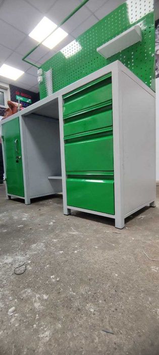 Слесарный стол, верстак, тележка металлическая, metal stol