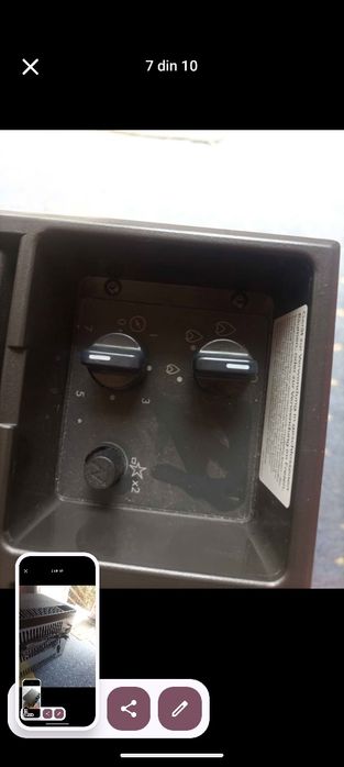 Lada frigorifica Dometic 33 litri pt camping (auto, priza și gaz )