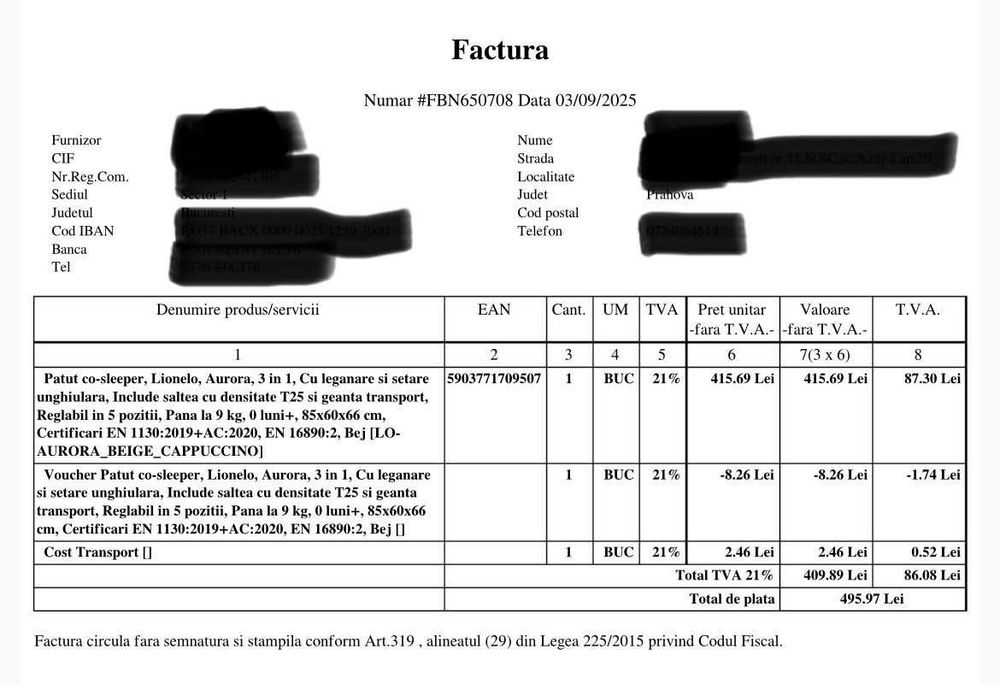 Patut pentru copii Lionelo Aurora, co-sleeper, 3 in 1