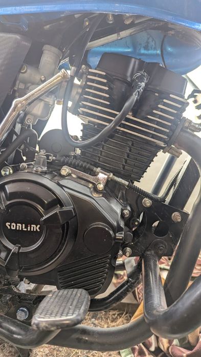 Мотоцикл в хорошем состоянии