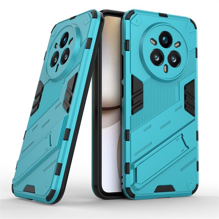 Realme 14 Pro+ 5G / PUNK ARMOR Удароустойчив кейс гръб със стойка