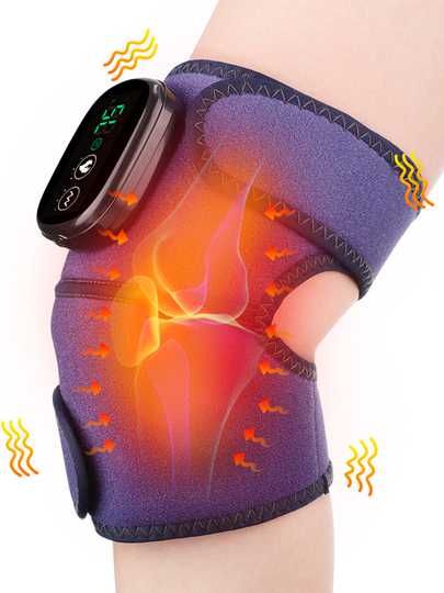Наколенник с подогревом и вибромассажем, с USB зарядкой