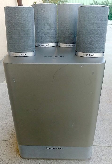 Harman Kardon HKTS 7 subwoofer TS 7 si 4 sateliti