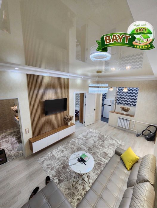 Метро 1в2комнатная Чиланзар-16квартал Евроремонт (38м) балкон1.5/6