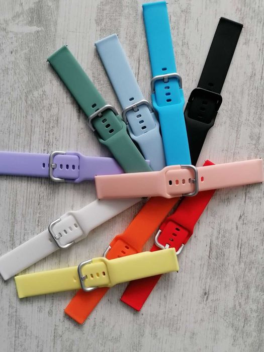 Силиконови каишки за Samsung watch, Huawei 20 мм