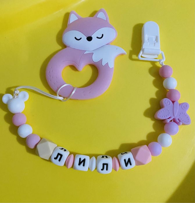 клипс за биберон  и гризалки силиконови