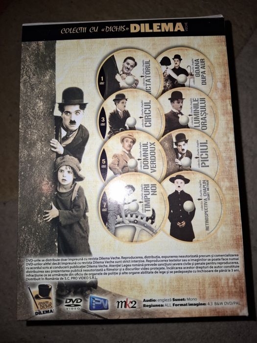 Colectia Charlie Chaplin