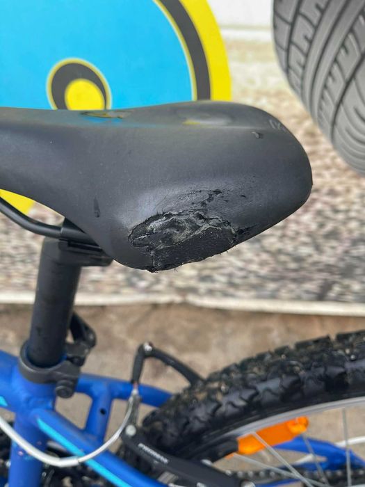 Детско колело в син цвят