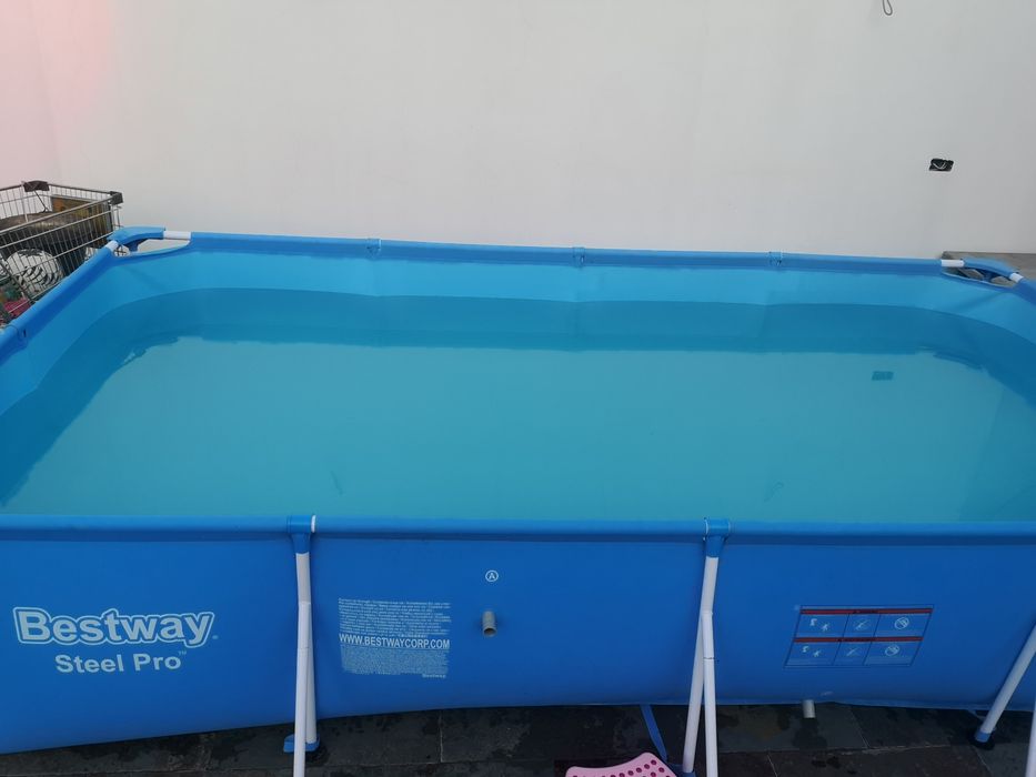 Piscina rectangulara cu cadru metalic Best Way 4m 211cm 81 cm