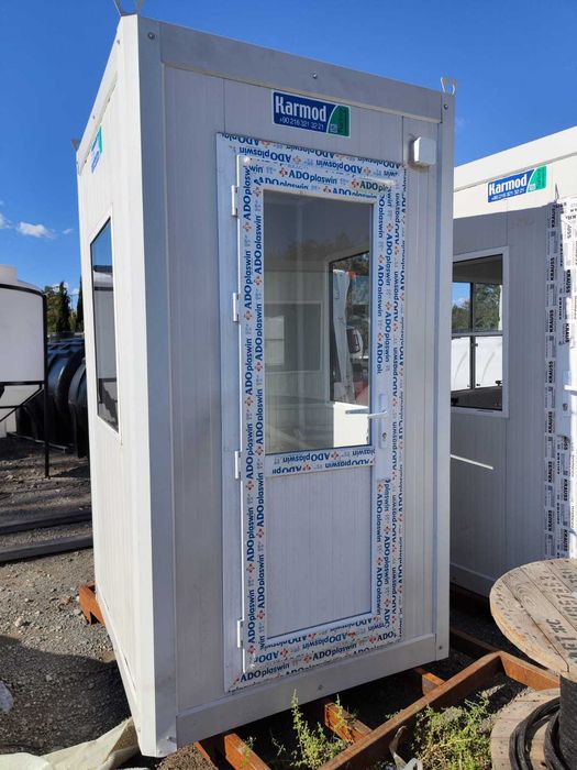 110х110 / 135х135 Охранителна кабина/Кабина за охрана/Панелен павилион