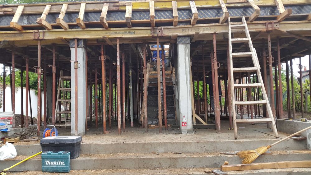 Метални подпори под наем хюнебек