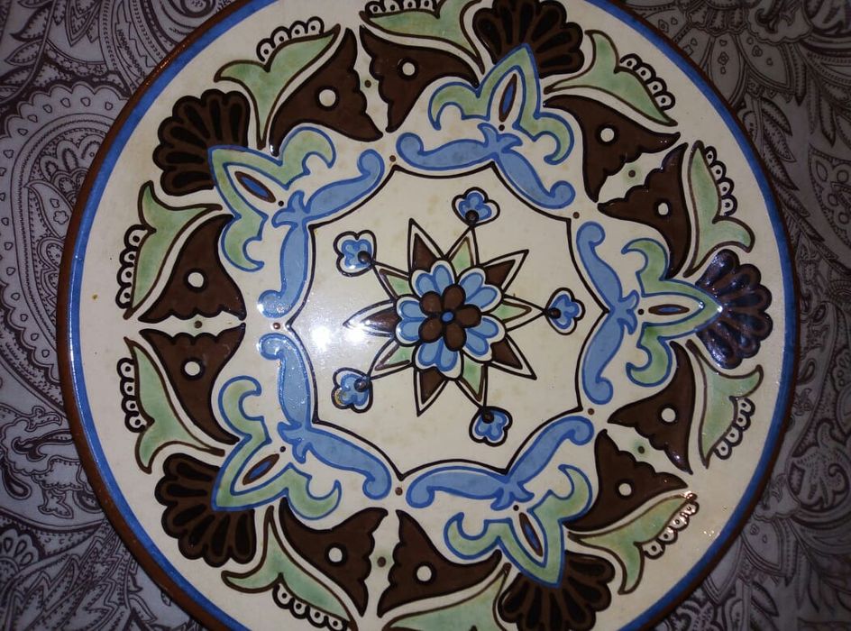 Новое блюдо для бешбармака,блюда фарфор,эмаль