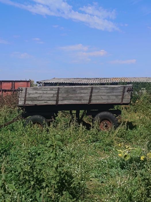 Продам мтз-80 с телегой
