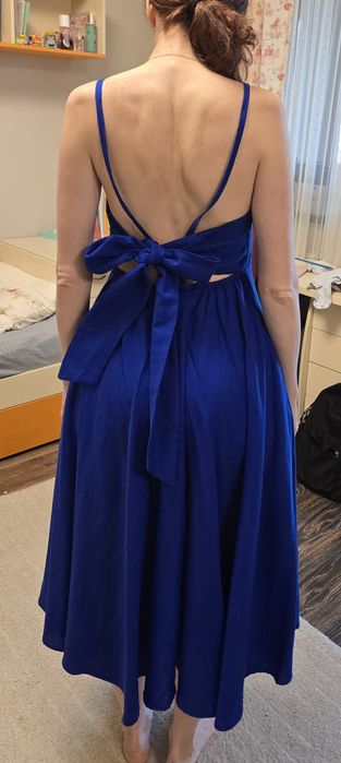 Сарафан синий, размер М
