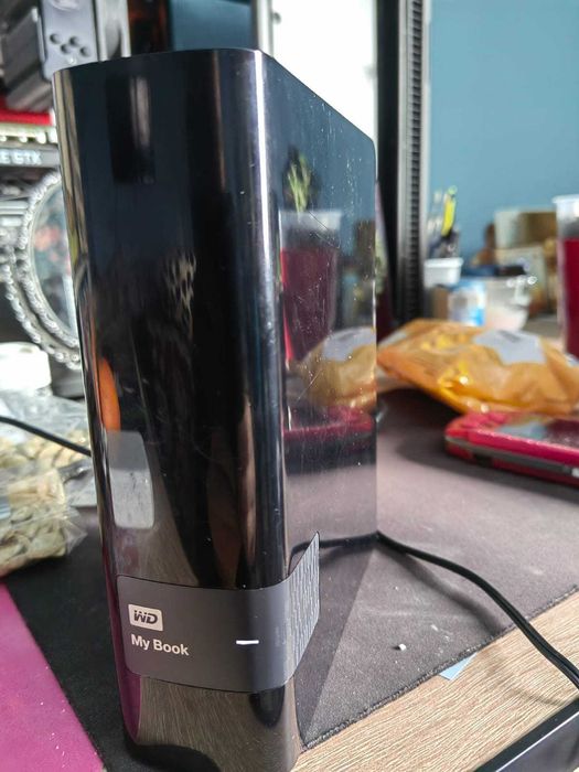 HDD extern WD My Book, 4TB, 3.5", USB 3.0, Cloud Backup, Negru