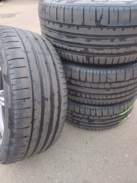 Jante originale Audi Q7 cu anvelope de vara 285 45 R20