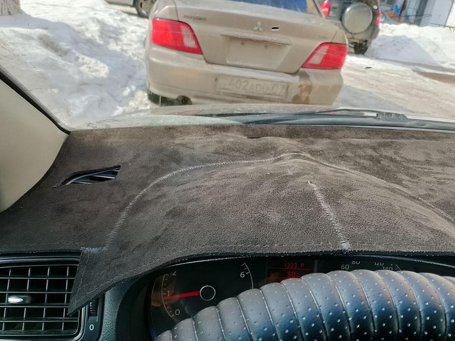 Накидка на панель алькантара