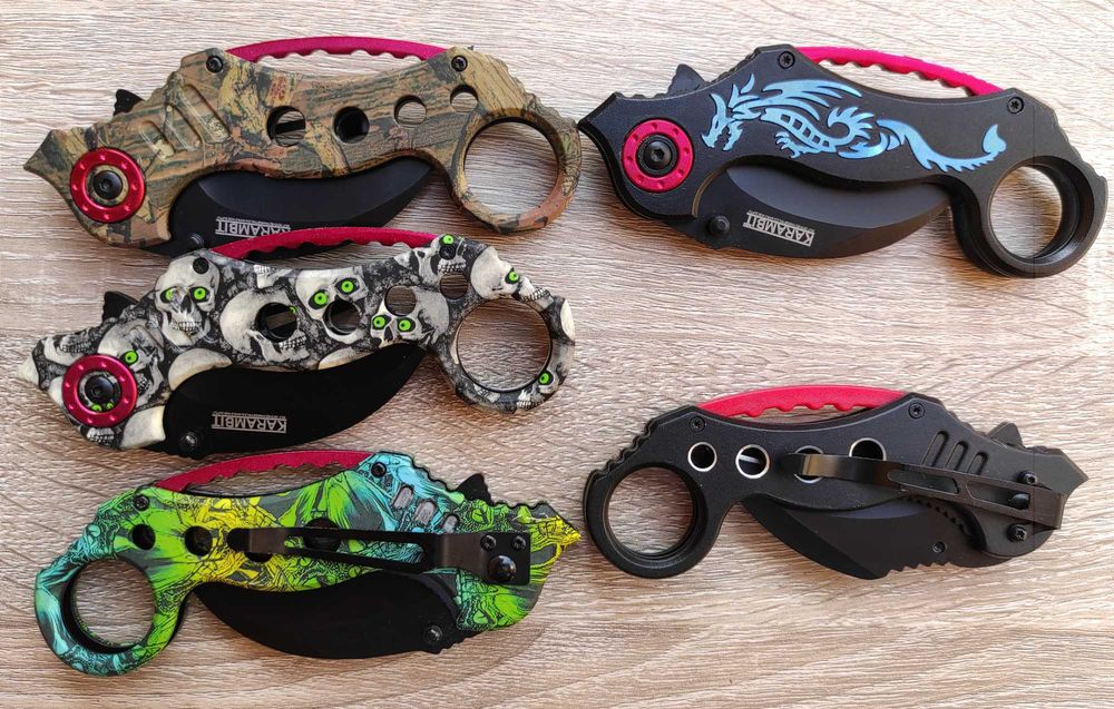 Сгъваем нож /карамбит/