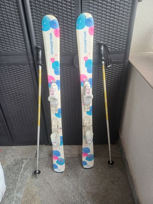 Schiuri pentru copii Dynastar Salsa 116 cm,bețe bonus!