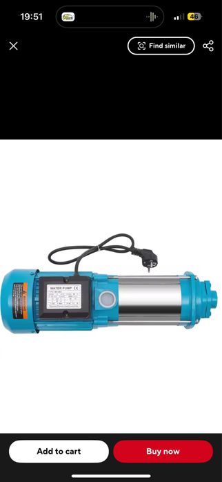 Pompa de Apa Centrifugala 1800w