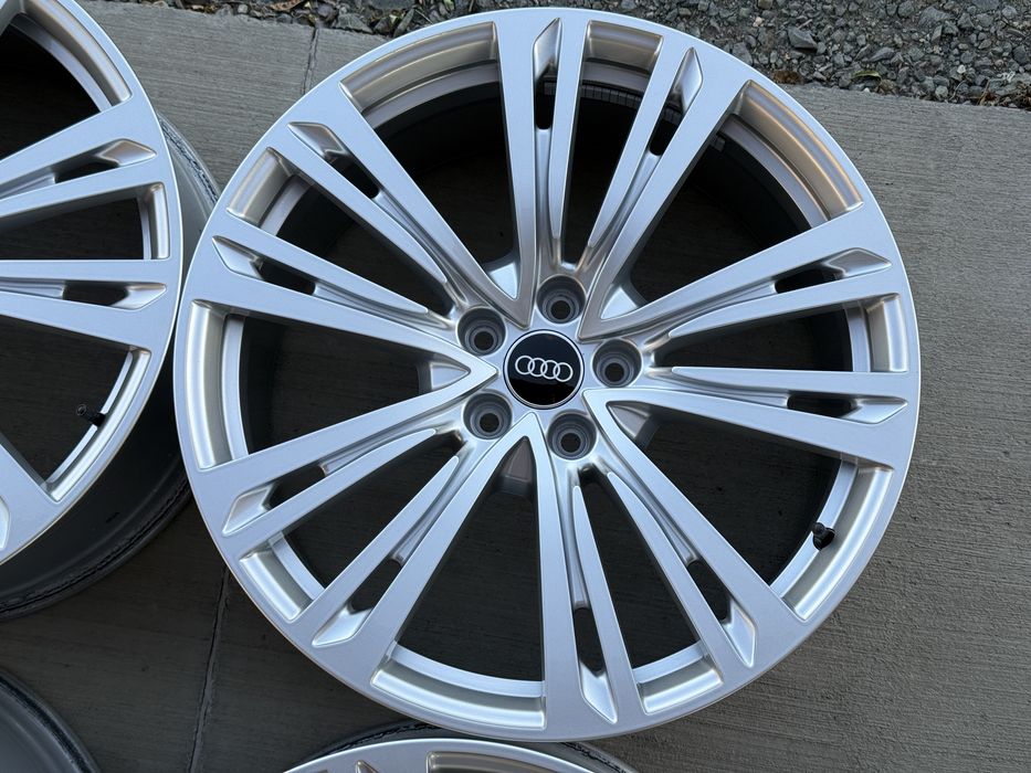 4бр. ПОЧТИ НОВИ 20” ОРИГИНАЛНИ Джанти 5х112 за -AUDI/VW/SEAT/SKODA/VAG- 9Jx20H2, ET40