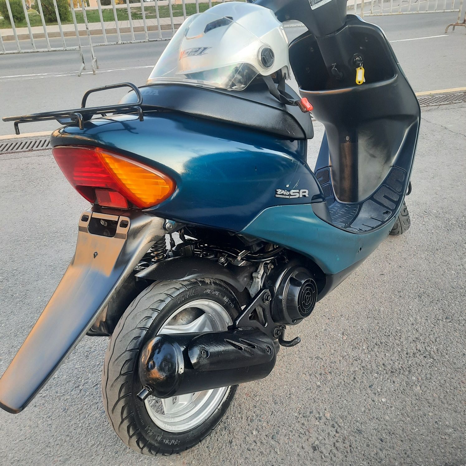 Honda Dio с коляской