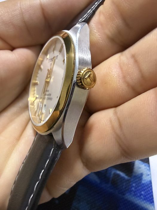 TISSOT PR100 Silver Dial Men's Brown T101451A