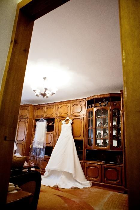 Rochie Mireasa LaSposa Daphne+voal LaSposa lung, superb, gratuit!