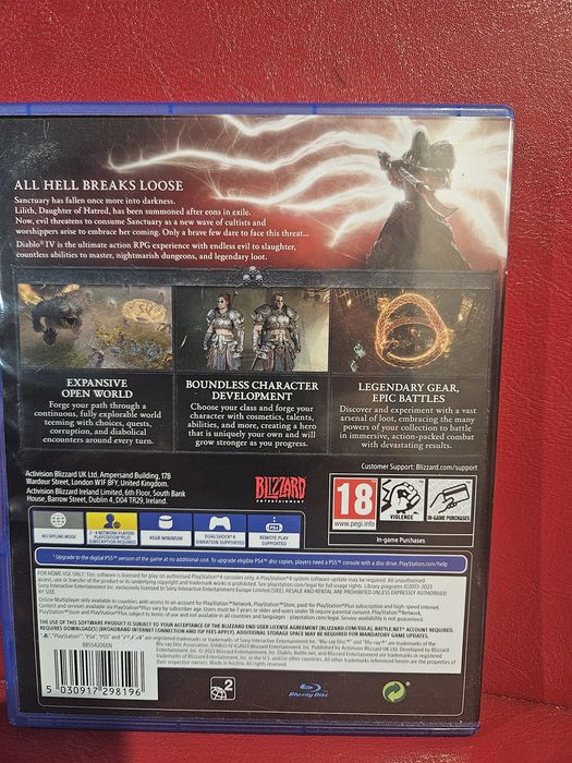 Diablo IV PlayStation 4 , ps4 , PS4